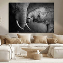 Elephant Family Wall Art Canvas, Framed Elephant Family by MyGreatCanvas | Canvas Wall Art Prints | Photo Prints & Wall Decor