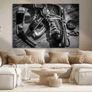 Old Pair of Mens Skates Wall Art Canvas, Men Skates Wall Art by MyGreatCanvas | Canvas Wall Art Prints | Photo Prints & Wall Decor