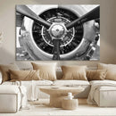 Vintage Airplane Wall Art Canvas Print by MyGreatCanvas | Canvas Wall Art Prints | Photo Prints & Wall Decor