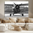 Wall Art Old War Plane Canvas Print by MyGreatCanvas | Canvas Wall Art Prints | Photo Prints & Wall Decor