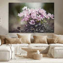 Pink Wild Flower Canvas Print by MyGreatCanvas | Canvas Wall Art Prints | Photo Prints & Wall Decor