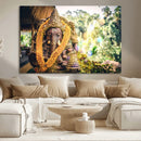 Hinduism Statue Wall Art Canvas Print