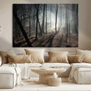 Dark Family and Tree Wall Art Canvas Print by MyGreatCanvas | Canvas Wall Art Prints | Photo Prints & Wall Decor