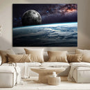 Space and Planet Canvas Print by MyGreatCanvas | Canvas Wall Art Prints | Photo Prints & Wall Decor