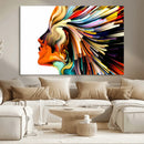 Profile Colors Canvas Print by MyGreatCanvas | Canvas Wall Art Prints | Photo Prints & Wall Decor