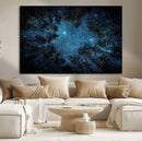 Forest and Stars Wall Art Canvas Print by MyGreatCanvas | Canvas Wall Art Prints | Photo Prints & Wall Decor