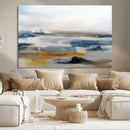 Abstract Landscape Wall Art Canvas | 3 Panel Modern Blue, by MyGreatCanvas | Canvas Wall Art Prints | Photo Prints & Wall Decor