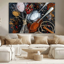 Spices and Seasonings Canvas Wall Art – Colorful Triptych by MyGreatCanvas | Canvas Wall Art Prints | Photo Prints & Wall Decor