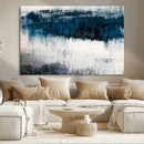Abstract Blue and White Canvas Art | Large Wall Art for by MyGreatCanvas | Canvas Wall Art Prints | Photo Prints & Wall Decor