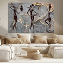 Abstract African Womens Art Canvas Print by MyGreatCanvas | Canvas Wall Art Prints | Photo Prints & Wall Decor