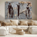 African American Wall Art – Elegant African Women Canvas