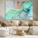 Colorful Marble Fluid Effect Canvas Wall Art Print by MyGreatCanvas | Canvas Wall Art Prints | Photo Prints & Wall Decor