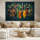 Colorful Spices Canvas Wall Art – Vibrant Kitchen Decor by MyGreatCanvas | Canvas Wall Art Prints | Photo Prints & Wall Decor