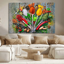 Spoonful of Spices Cooking Wall Art Canvas Print - Vibrant by MyGreatCanvas | Canvas Wall Art Prints | Photo Prints & Wall Decor