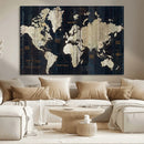 World Map Canvas Print – Detailed Map of the World Wall Art by MyGreatCanvas | Canvas Wall Art Prints | Photo Prints & Wall Decor