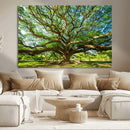 Majestic Oak Tree Wall Art – Serene Nature Canvas Print with