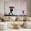 Banksy Wall Art Canvas Print, Framed Graffiti Art Picture by MyGreatCanvas | Canvas Wall Art Prints | Photo Prints & Wall Decor