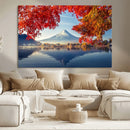 Mount Fuji Canvas Wall Art Japan Autumn Mountain Canvas