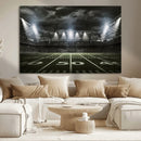 American Football Stadium Wall Art Canvas Print, Stadium by MyGreatCanvas | Canvas Wall Art Prints | Photo Prints & Wall Decor