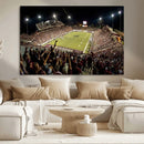 Washington-Grizzly Stadium Canvas Print, American Football
