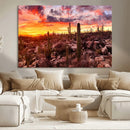 Arizona Desert Print, Western Cowboy Wall Art Print by MyGreatCanvas | Canvas Wall Art Prints | Photo Prints & Wall Decor