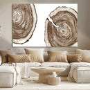 Wood Tree Ring Wall Art Canvas Prints, Tree Rings –