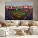Los Angeles Angels Baseball Canvas Print - Anaheim Angel