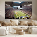 Dallas Cowboys Football Team Print - Arlington AT&T Stadium by MyGreatCanvas | Canvas Wall Art Prints | Photo Prints & Wall Decor