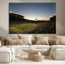 Oregon Ducks Football Team Print - Eugene Autzen Stadium