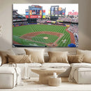 New York Mets Baseball Team Print - Citi Field Baseball