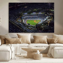 Los Angeles Dodgers Dodger Stadium Wall Art Canvas Print -