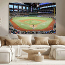 Texas Rangers Baseball Team Print - Arlington Globe Life