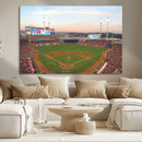 Cincinnati Reds Baseball Print Canvas- Cincinnati