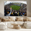 Boca Juniors Soccer Team Print - Buenos Aires Bombonera by MyGreatCanvas | Canvas Wall Art Prints | Photo Prints & Wall Decor