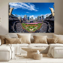 San Diego Padres Baseball Team Print - Petco Park Stadium by MyGreatCanvas | Canvas Wall Art Prints | Photo Prints & Wall Decor