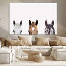 Horse Prints Set, Set of 3 Horse Wall Art, Horses Portraits, by MyGreatCanvas | Canvas Wall Art Prints | Photo Prints & Wall Decor
