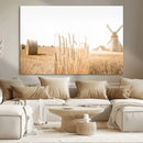 Vintage Farmhouse Triptych Wall Art – Giclée Canvas