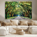 Serene Tree Tunnel Wall Art Canvas Print – Pathway Under by MyGreatCanvas | Canvas Wall Art Prints | Photo Prints & Wall Decor