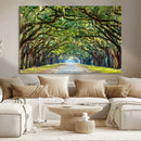 Wormsloe State Plantation Driveway Wall Art Canvas Print by MyGreatCanvas | Canvas Wall Art Prints | Photo Prints & Wall Decor