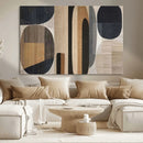 Wabi Sabi Canvas Print - Geometric Abstract Wall Art Canvas by MyGreatCanvas | Canvas Wall Art Prints | Photo Prints & Wall Decor