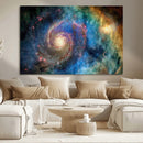 Spiral Galaxy Wall Art Canvas Print