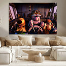 Carl Russel And Dog, Movie Up Poster, Movie Up Wall Art, by MyGreatCanvas | Canvas Wall Art Prints | Photo Prints & Wall Decor