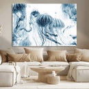 Abstract Jellyfish Canvas Print Wall Art