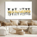 Farmhouse Wall Art Sheep Print | Ready to Hang Framed Canvas by MyGreatCanvas | Canvas Wall Art Prints | Photo Prints & Wall Decor