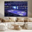 Amalie Arena Florida Wall Art Canvas Print - NHL Hockey by MyGreatCanvas | Canvas Wall Art Prints | Photo Prints & Wall Decor