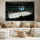 American Airlines Center Dallas Stars Wall Art Canvas Print