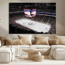 Rogers Place Edmonton Oilers Ice Hockey Stadium Wall Art,