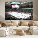 Sharks Arena Blackhawks Sharks Ice Hockey Stadium Wall Art by MyGreatCanvas | Canvas Wall Art Prints | Photo Prints & Wall Decor