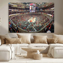 United Center Chicago Bulls Stadium Wall Art Canvas Print