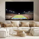 SMU Mustangs Football Team Print - Dallas Gerald J. Ford